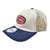 BONÉ TXC #409 CUSTOM KHAKI AZUL TELINHA LOGO FRONTAL BORDADO