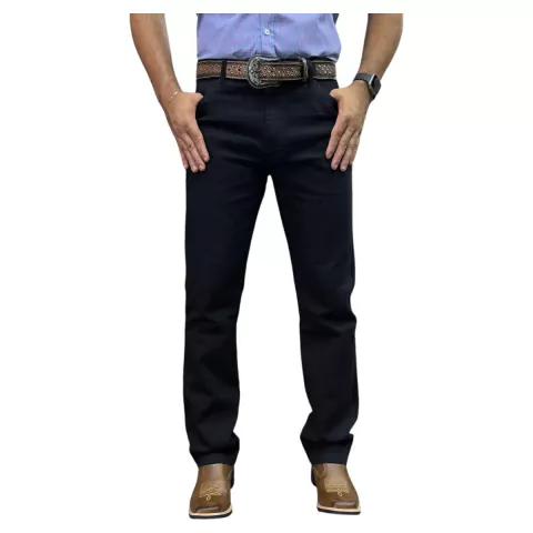 CALÇA MASCULINA WEST X COWBOY CUT SLIM PRETO