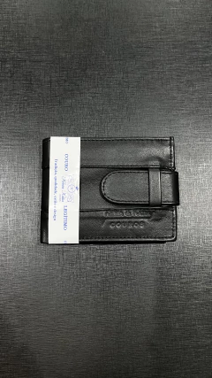 CARTEIRA COURO LEGÍTIMO PASSADOR PORTA DOCUMENTO CEDULAS MOEDAS CARTÃO - SELARIA GUIMARÃES