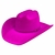 CHAPÉU ROSA PINK COUNTRY AMERICANO ESTILOSO ABA 10