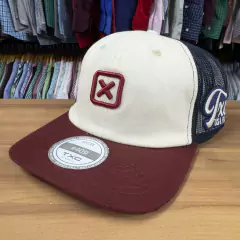 BONÉ TXC #409 CUSTOM BORDADO BEGE TELINHA MARINHO - comprar online