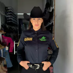 CAMISETE FEMININO RADADE GREEN TEAM PRETA FAST BULL DOURADO - comprar online