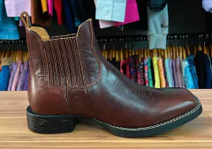 BOTA TEXANA GOYAZES MASCULINA MUSTANG CAFÉ SOLADO FLEX na internet