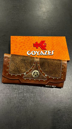 CARTEIRA GOYAZES BOVINA COURO DALLAS FURTA COR C-2518 - comprar online