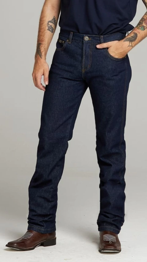 CALÇA MASCULINA PURA RAÇA RETA 100% ALGODÃO AMACIADO