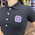 CAMISA GOLA POLO TXC FEMININA PRETA SLIM CUSTOM BORDADO - comprar online