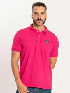 CAMISA MASCULINA GOLA POLO THANKFIELD ROSA PINK na internet