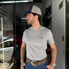 CAMISA THANKFIELD MASCULINA BÁSICA MESCLA CLARO na internet