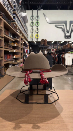 CHAPEU PRALANA ARIZONA DAISY ABA 10 BANDINHA COURO CASTOR - SELARIA GUIMARÃES