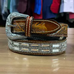 CINTO INFANTIL PEDRARIA RETANGULAR PRATA LUXO COURO LEGÍTIMO na internet