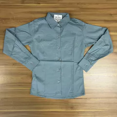 CAMISETE WEST COUNTRY INFANTIL CINZA BORDADO FRENTE E COSTAS na internet