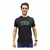 CAMISA MASCULINA THANKFIELD PRETO BORDADA TKF VERDE