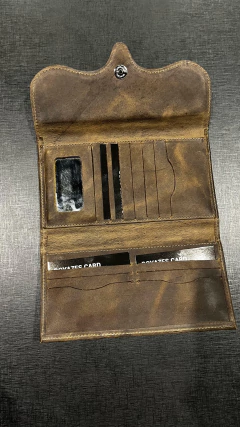 CARTEIRA GOYAZES BOVINA DALLAS TABACO C-2513 na internet