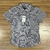 CAMISETE FEMININA MANGA CURTA RADADE XADREZ ROXO BRANCO