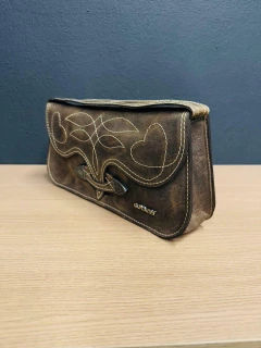 BOLSA FEMININA GOYAZES COURO LEGÍTIMO DALLAS TABACO - comprar online