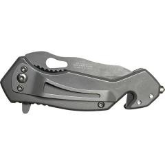 CANIVETE IMPORTADO FALCON CINZA TÁTICO SAQUE RÁPIDO TRAVA