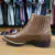 BOTA TEXANA MASCULINA LÁTEGO MOURO FORRO DE COURO CANO 12CM - loja online
