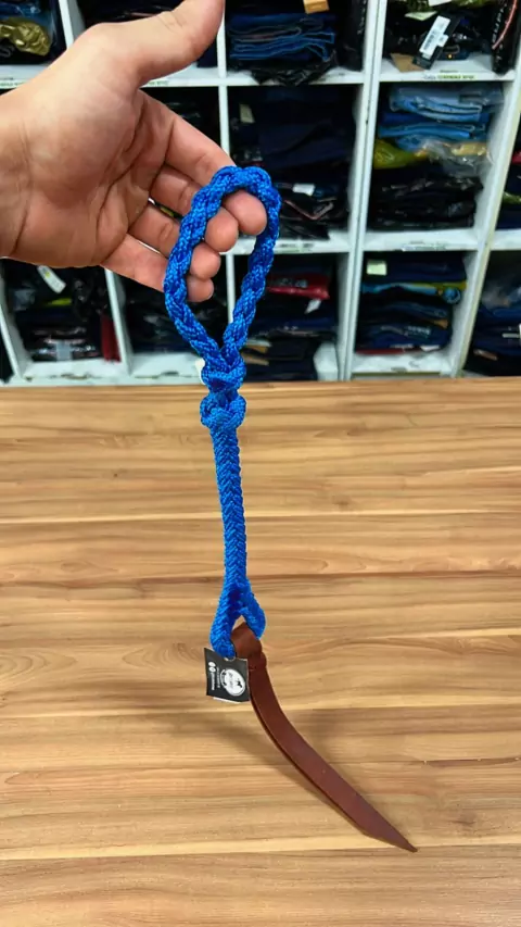 REIO CHICOTE PROFISSIONAL PARA TAMBOR AZUL ROYAL BOOTS HORSE