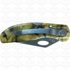 CANIVETE IMPORTADO MAXAM CAMUFLADO AMARELO MANUAL TRAVA - comprar online