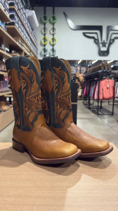 BOTA TEXANA GOYAZES SOLADO POWER STRONG VERDE na internet