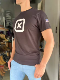 CAMISA MASCULINA TXC PRETA SILKADA X FRONTAL REGULAR FIT - comprar online