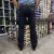 CALÇA MASCULINA WEST X COWBOY CUT PRETO na internet