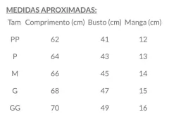 CAMISETA GOLA POLO TXC FEMININA SLIM CUSTOM BORDADO MARINHO - loja online