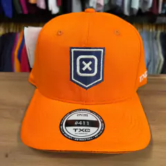 BONÉ TXC #411 LARANJA CUSTOM BORDADO APLICADO FRONTAL na internet