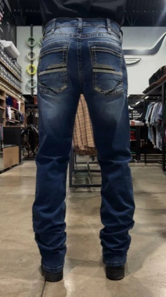 CALÇA DOCK'S MASCULINA BORDADO PRETO XTREME ROCK RELAXED na internet