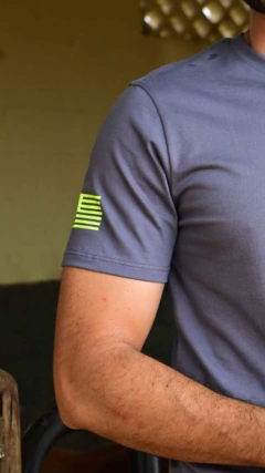 CAMISA MASCULINA THANKFIELD CHUMBO ESTAMPADA USA VERDE na internet