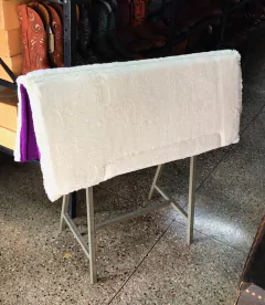 MANTA NAVAJO COMBAT PRETO/LILÁS/BRANCO BOOTS HORSE 30X32 - SELARIA GUIMARÃES