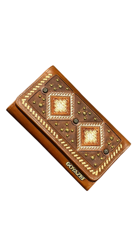 CARTEIRA GOYAZES BOVINA ATLANTA CARAMEL DALLAS TERRA C-2512