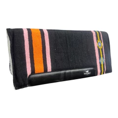 MANTA NAVAJO COMBAT BOOTS HORSE 30X32 PRETO/ROSA/VERMELHO