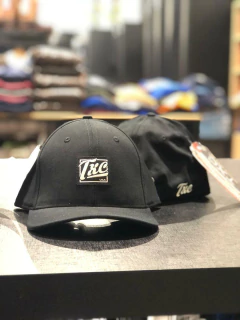 BONÉ TXC HIGH STRAP SERJA COR PRETO LOGO CURSIVA BRANCA #411 - comprar online