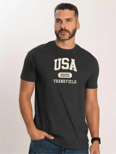 CAMISA MASCULINA THANKFIELD CHUMBO BORDADA USA - comprar online