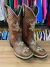 BOTA TEXANA FEMININA MANDALA RÚSTICA COURO LEGITIMO - SELARIA GUIMARÃES