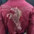 CAMISETE FEMININA MINUTY BORDÔ BORDADO CAVALO E CRISTAIS