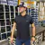 CAMISA MASCULINA GOLA POLO THANKFIELD BORDADA PRETO na internet