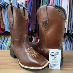 BOTA TEXANA FEMININA COURO LEGÍTIMO LÁTEGO PINHÃO - loja online