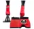 Kit Ventrix Color Vermelho Caneleira e Cloche Boots Horse