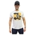 CAMISA TXC MASCULINA REGULAR CUSTOM OFF WHITE LOGO ESTAMPADA