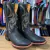 BOTA TEXANA GOYAZES MASCULINA SOLADO POWER PRETO BLACK DALLAS - loja online