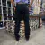 CALÇA MASCULINA WEST X COWBOY CUT SLIM PRETO na internet