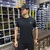 CAMISETA THANKFIELD MASCULINA PRETA BASICA COM LOGO - SELARIA GUIMARÃES