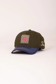 BONÉ TXC #409 VERDE ABA AZUL CUSTOM BORDADO TXC STYLES - comprar online