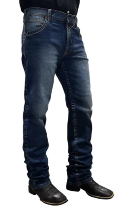 CALÇA DOCK'S MASCULINA BORDADO PRETO XTREME ROCK RELAXED - comprar online