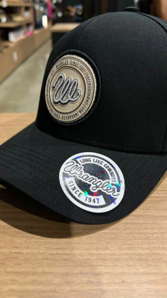 BONÉ WRANGLER PRETO LOGO BEGE NEOM LONG LIVE COWBOYS - comprar online