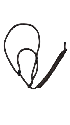 CABRESTO DE CORDA C/ CABO REFORÇADO MARROM SELARIA GUIMARÃES