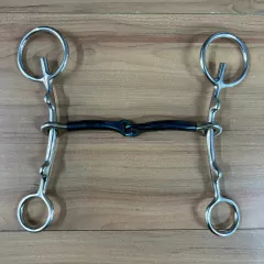 BRIDÃO LAOMAAN "TAMBOR" 3/8 LISO INOX BOCAL FERRO