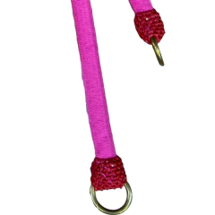 RÉDEA DE ALGODÃO ROSA E CHARROA DE NYLON - comprar online